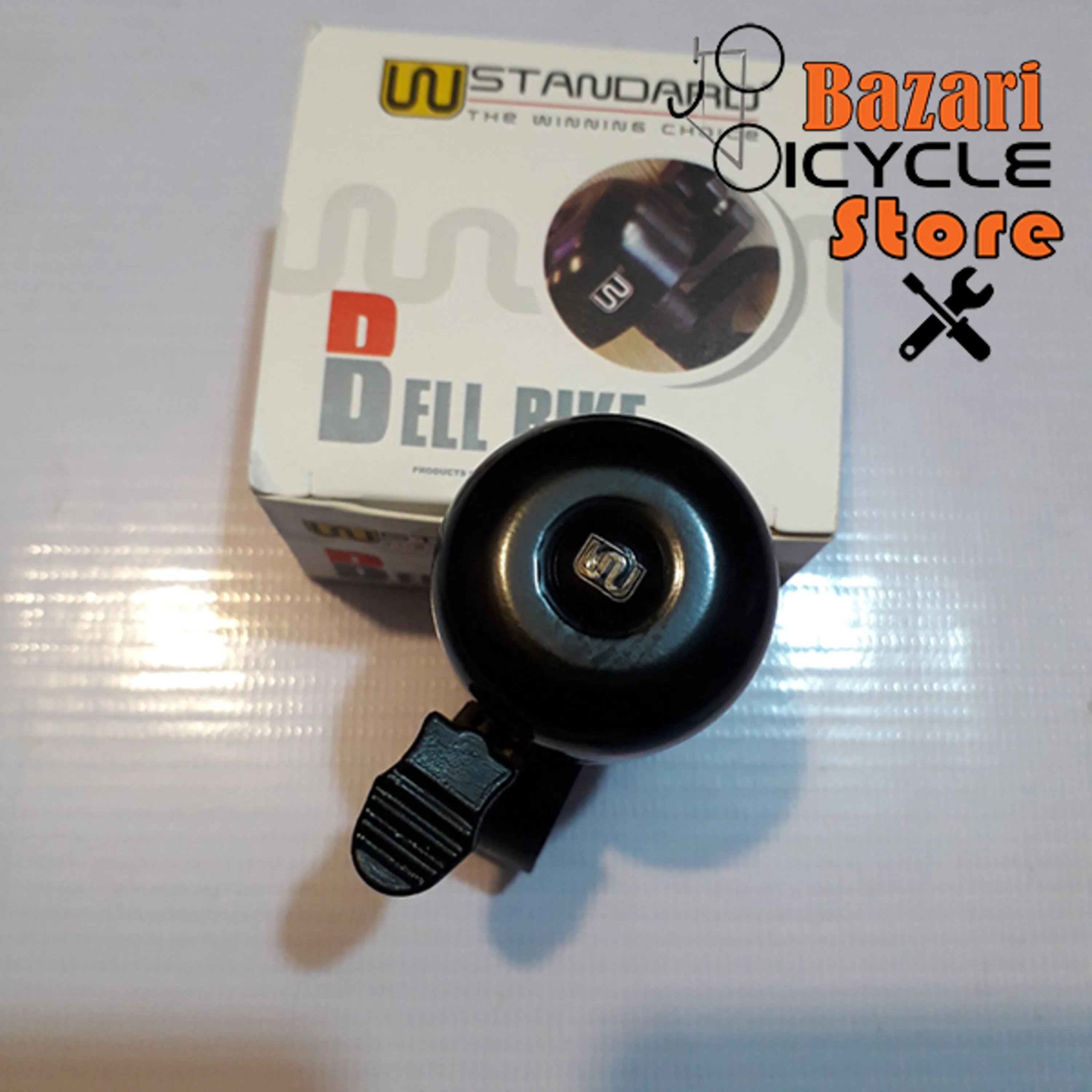 زنگ دوچرخه چکشی آلومینیومی WSTANDARD